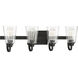 Neighborhood Grace 4 Light 28 inch Espresso Vanity Light Wall Light, Neighborhood Collection