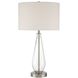 Bejamin 27 inch 60 watt Brushed Polished Nickel Table Lamp Portable Light