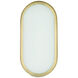 Melody LED 5 inch Satin Brass ADA Wall Sconce Wall Light