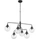 Reflection 6 Light 36.00 inch Chandelier