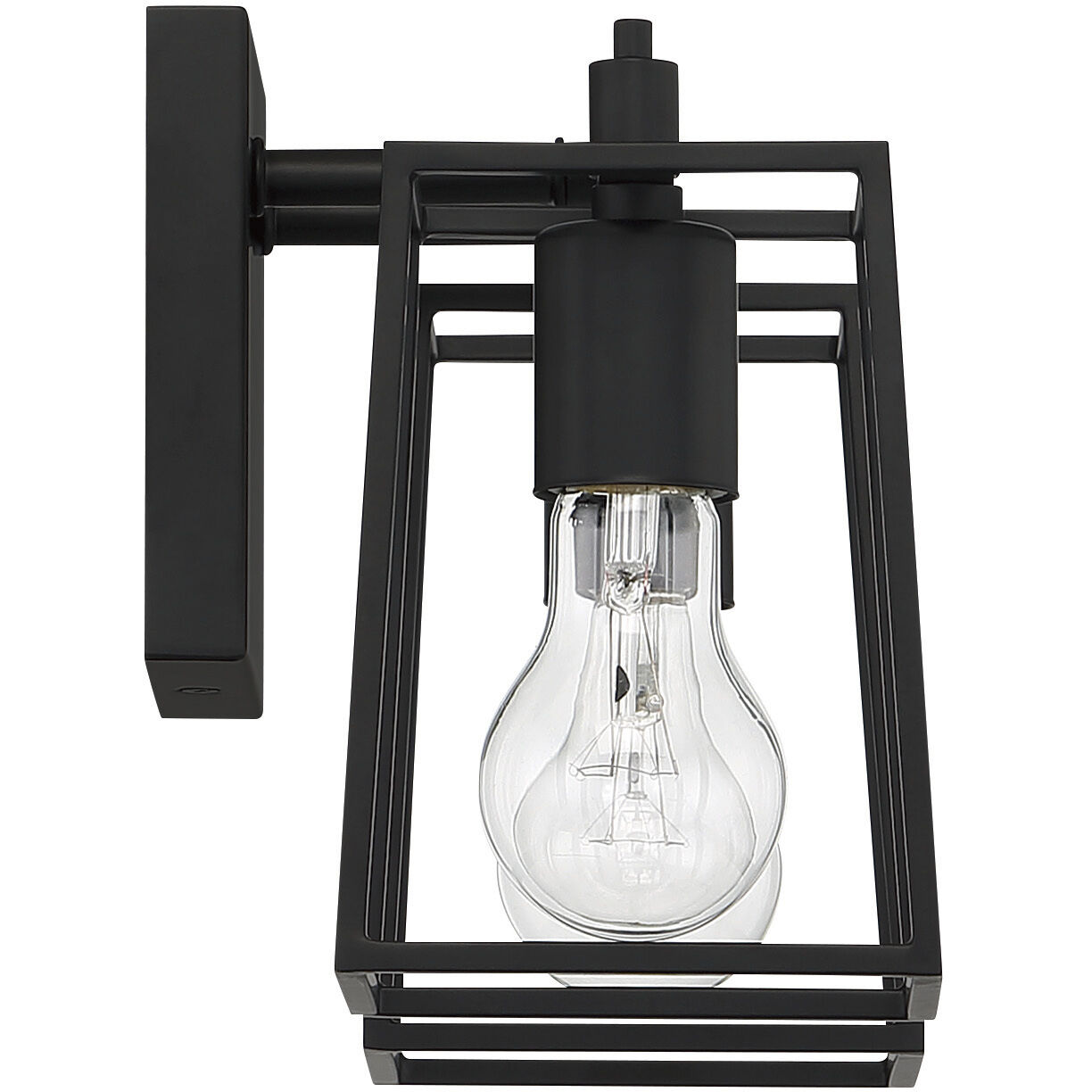 Dunn 2 Light 13 inch Flat Black Vanity Light Wall Light