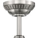 Forum 52 inch Brushed Polished Nickel with Dark Cedar/Weathered Mesquite Blades Ceiling Fan