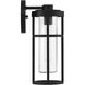 Encompass 1 Light 14 inch Midnight Outdoor Wall Mount, Small