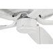 Pro Plus 52 inch White with White/Washed Oak Blades Contractor Ceiling Fan