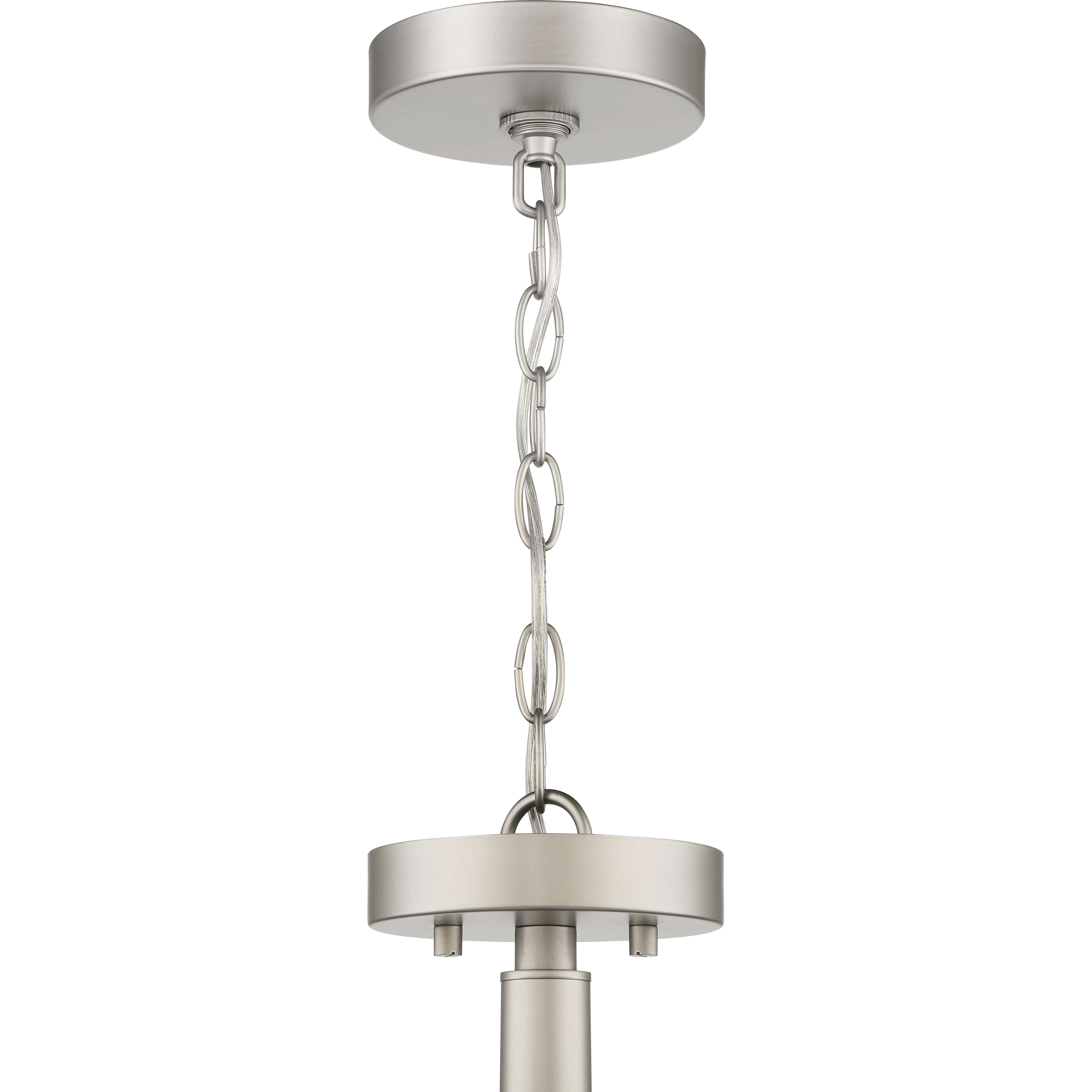 Hailie 4 Light 14 inch Satin Nickel Convertible Semi Flush Ceiling Light