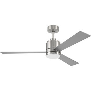 McCoy 52 inch Brushed Polished Nickel with Brushed Nickel Blades Ceiling Fan (Blades Included)