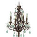 Englewood 4 Light 17 inch French Roast Chandelier Ceiling Light