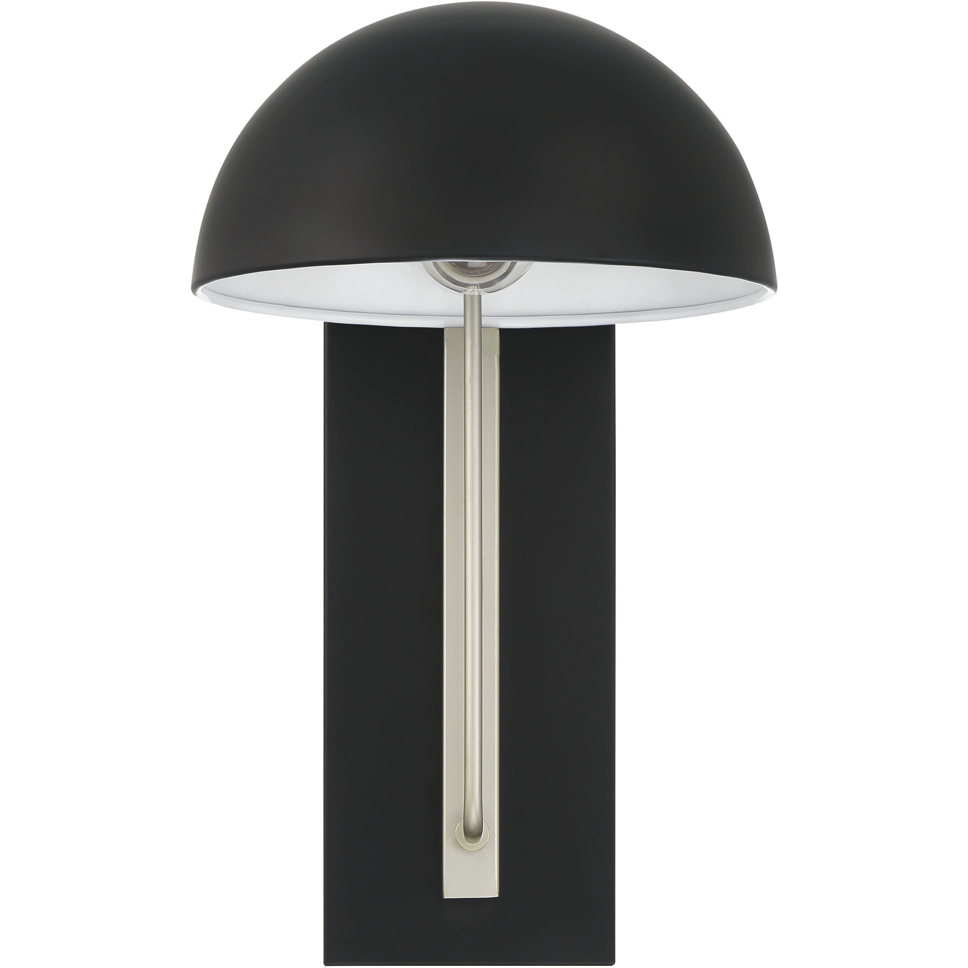 Kahn 1 Light 10 inch Midnight and Satin Aluminum Outdoor Lantern
