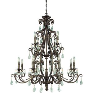 Englewood 12 Light 40 inch French Roast Chandelier Ceiling Light
