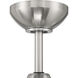 Moto 52 inch Brushed Polished Nickel with Brushed Nickel/Driftwood Blades Ceiling Fan