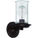 Thornton 1 Light 6.12 inch Aged Bronze Brushed Wall Sconce Wall Light