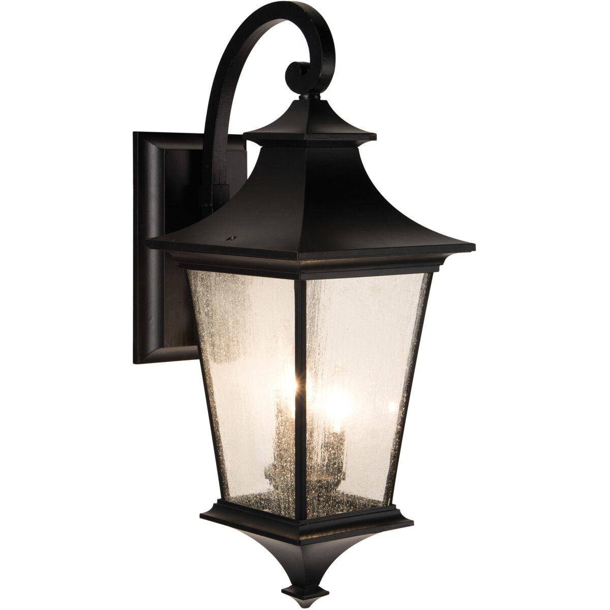 Argent II 3 Light 26 inch Midnight Outdoor Wall Mount, Large