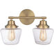 Neighborhood Essex 2 Light 18 inch Satin Brass Vanity Light Wall Light, Neighborhood Collection
