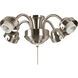 Universal LED Oiled Bronze Fan Light Fitter, Shades Sold Separately