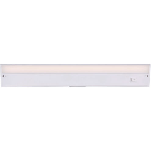 Sleek 120 LED 24 inch White Under Cabinet Light Bar