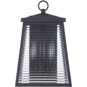 Armstrong 3 Light 13 inch Midnight Outdoor Wall Mount, Medium