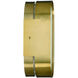 Melody LED 5 inch Satin Brass ADA Wall Sconce Wall Light