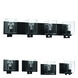 McClane 4 Light 32 inch Flat Black Vanity Light Wall Light
