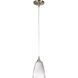 Hue LED 5 inch Polished Nickel Mini Pendant Ceiling Light