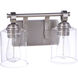 Romero 2 Light 14 inch Brushed Polished Nickel Vanity Light Wall Light