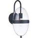 Sivo Outdoor Wall Mount in Midnight, Medium