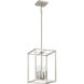 Signature 4 Light 10 inch Brushed Polished Nickel Foyer Light Ceiling Light