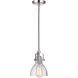 Gallery State House 1 Light 6 inch Polished Nickel Mini Pendant Ceiling Light