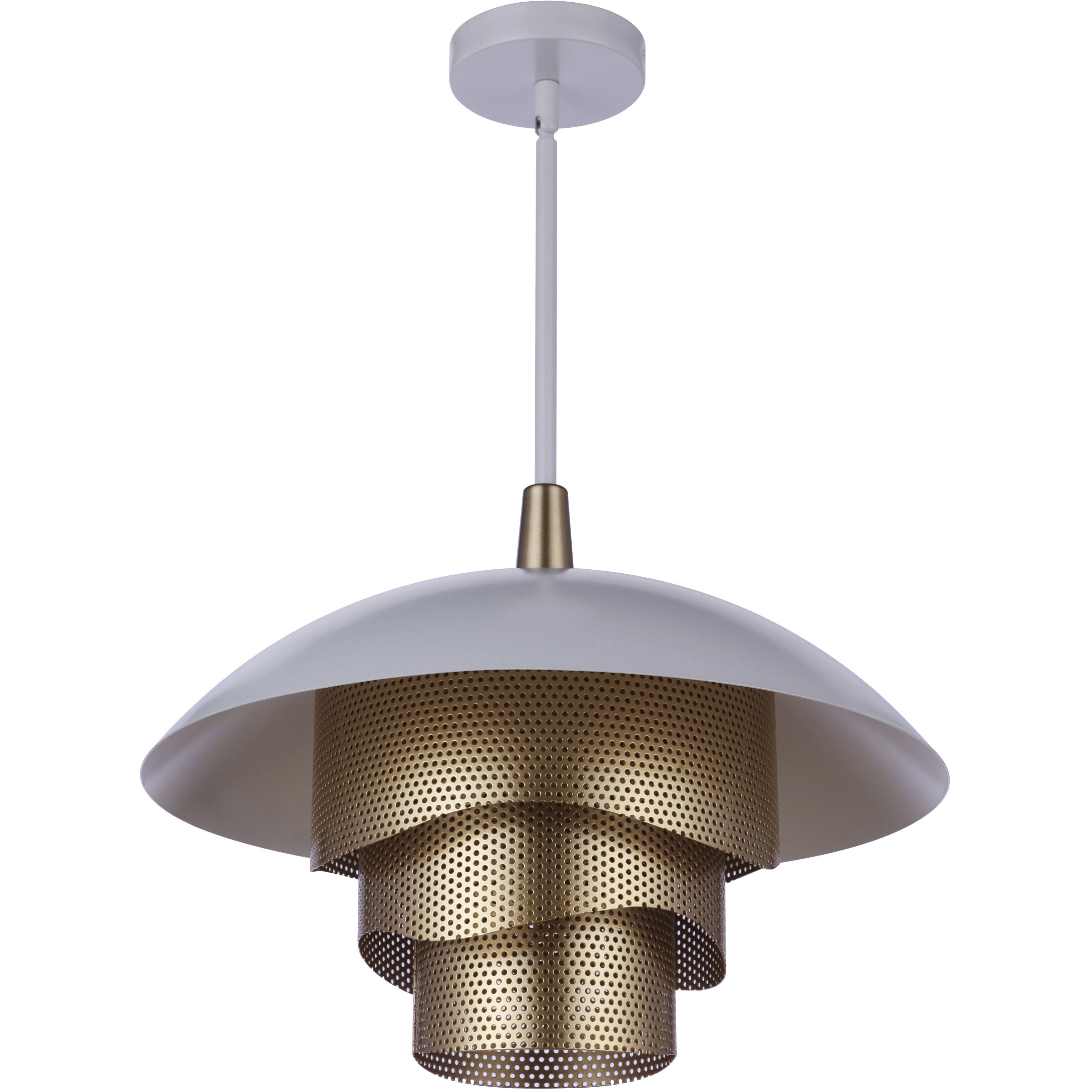 Sculptural Statement 1 Light 19.00 inch Pendant