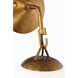 Orion 1 Light 6 inch Patina Aged Brass Wall Sconce Wall Light