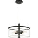 Hailie 4 Light 14.13 inch Flat Black Pendant Ceiling Light