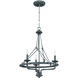 Prime 3 Light 21.75 inch Aged Galvanized Foyer Light Ceiling Light
