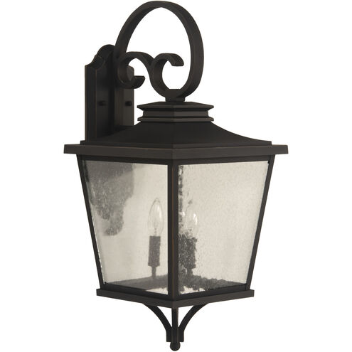 Tillman 3 Light 27 inch Dark Bronze Gilded Outdoor Wall Mount