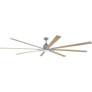 Fleming 100 inch Aged Galvanized with Driftwood Blades Indoor/Outdoor Ceiling Fan