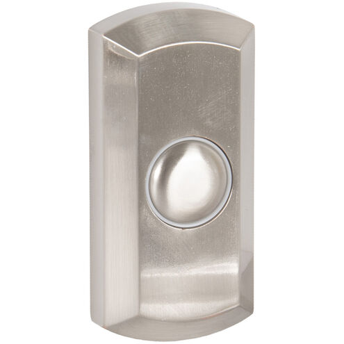 Surface Mount Brushed Polished Nickel Lighted Push Button