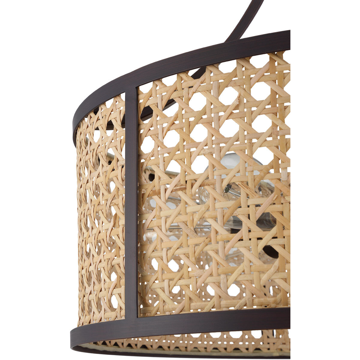 Craftmade 54596-ABZ Malaya 6 Light 20.5 inch Aged Bronze Brushed Pendant  Ceiling Light