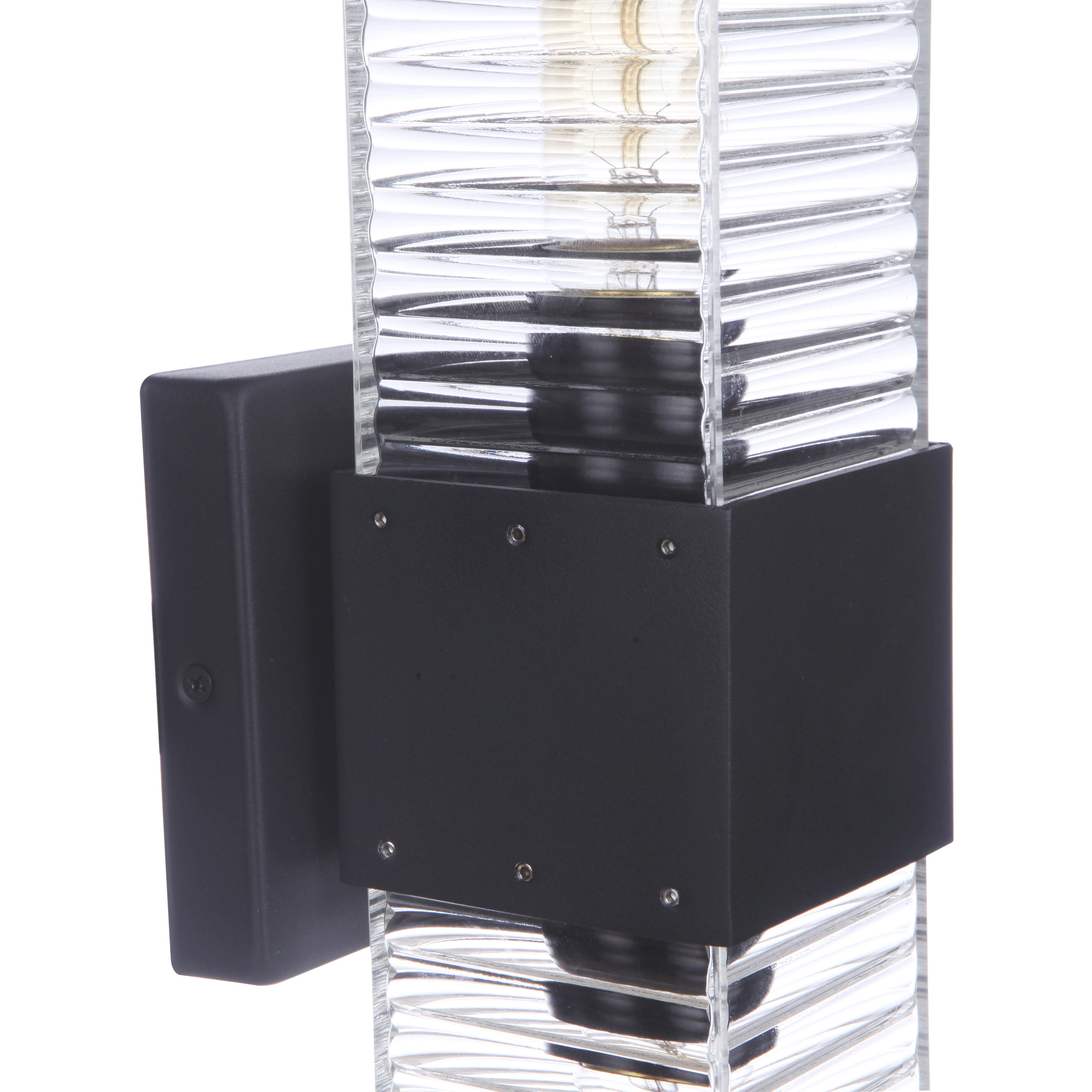 Ridge 2 Light 24 inch Midnight Outdoor Wall Sconce