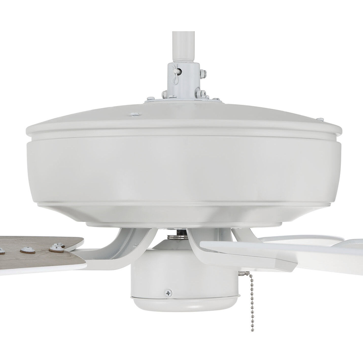 Craftmade P52W5-52WWOK Pro Plus 52 inch White with White/Washed