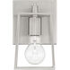 Dunn 1 Light 5 inch Brushed Polished Nickel Wall Sconce Wall Light