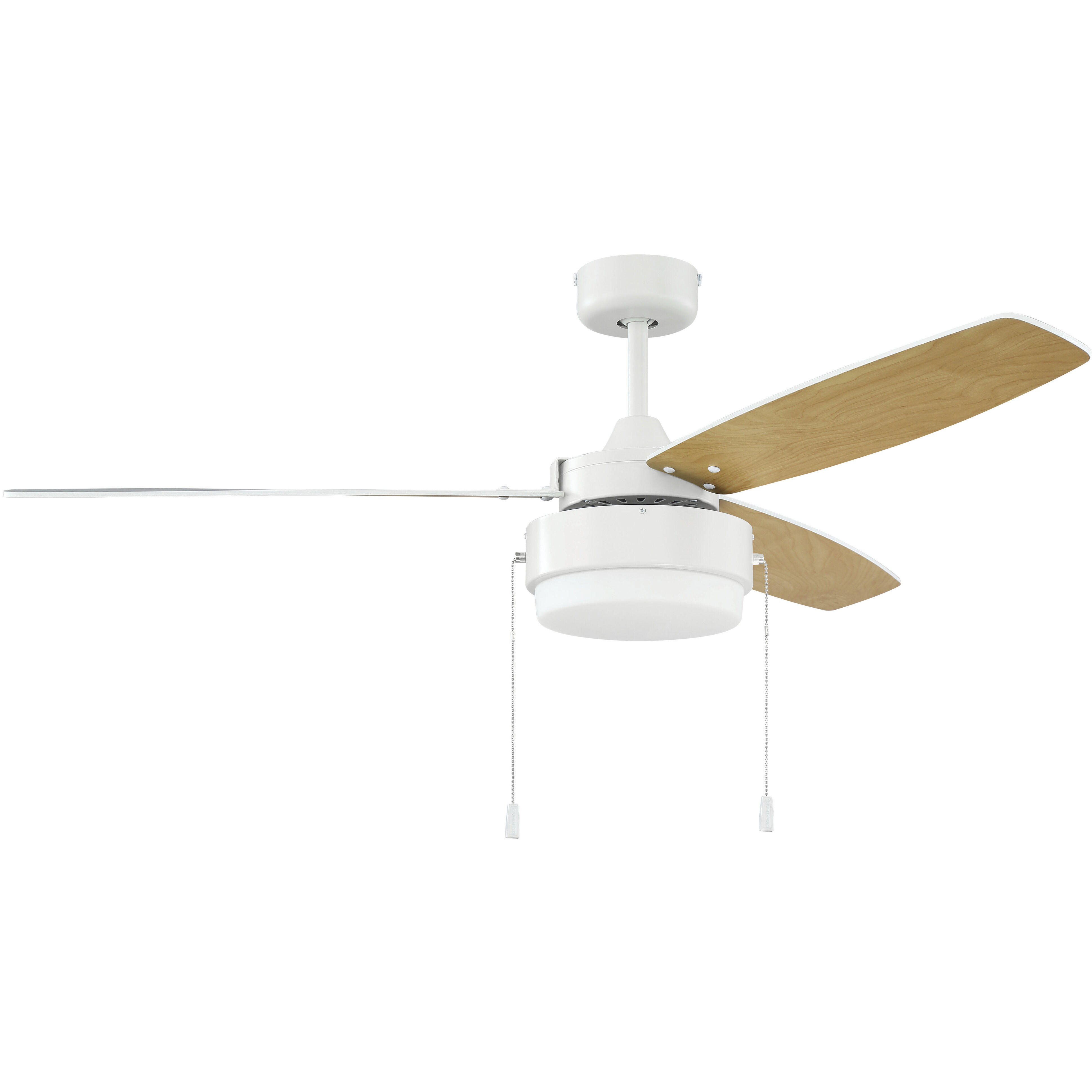 Craftmade INT52BNK3 Intrepid 52 inch Brushed Polished Nickel