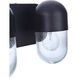 Pill 3 Light 22.5 inch Flat Black Vanity Light Wall Light