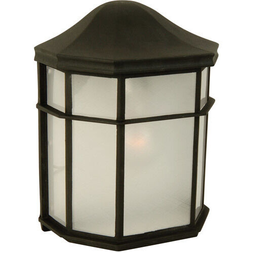 Coach Lights 1 Light 10 inch Textured Black Outdoor Wall Mount in Textured Matte Black, Small