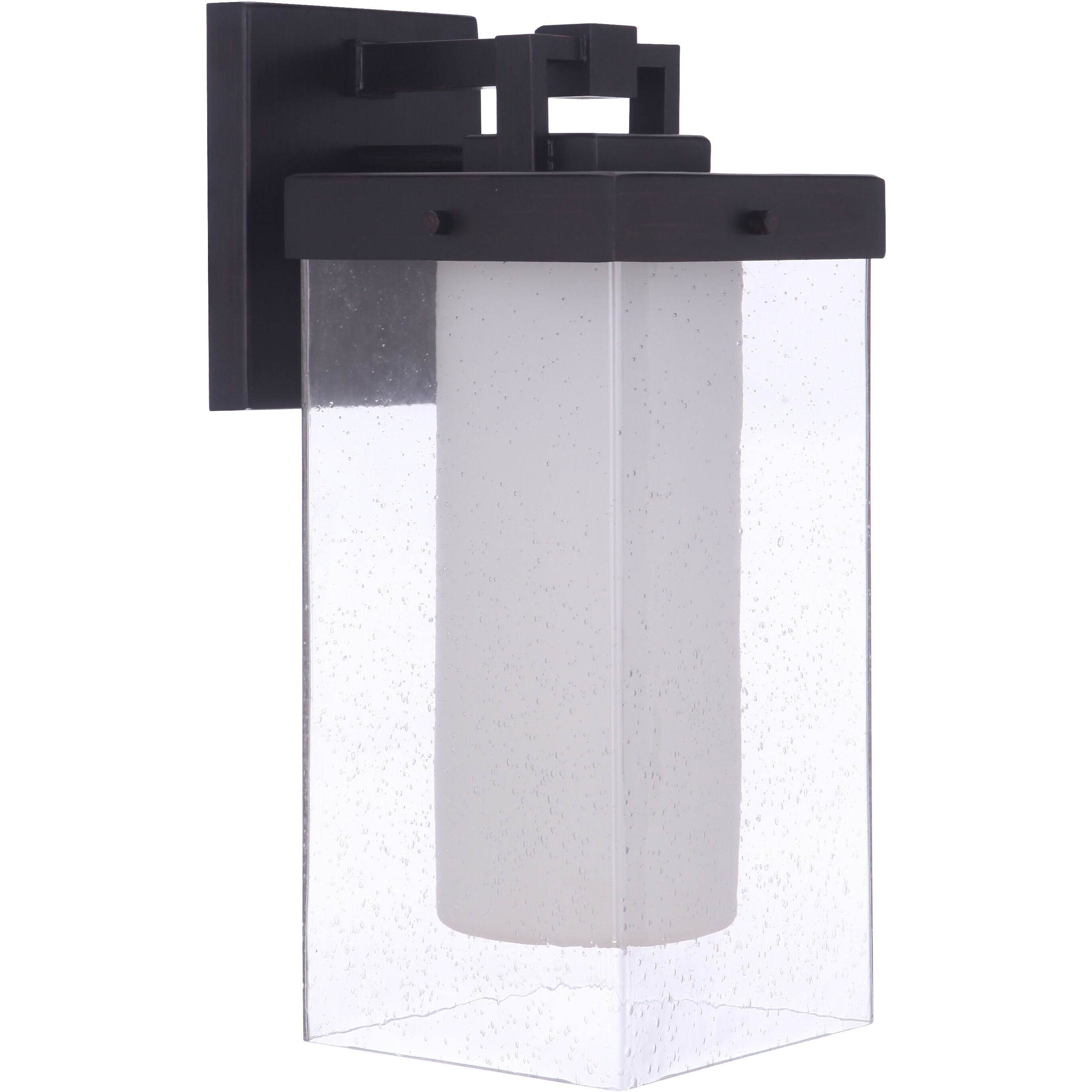 Hayner 1 Light 7.68 inch Midnight Outdoor Lantern, Medium