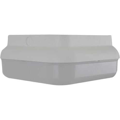 Resilience 2 Light 10 inch Textured White Outdoor Flush