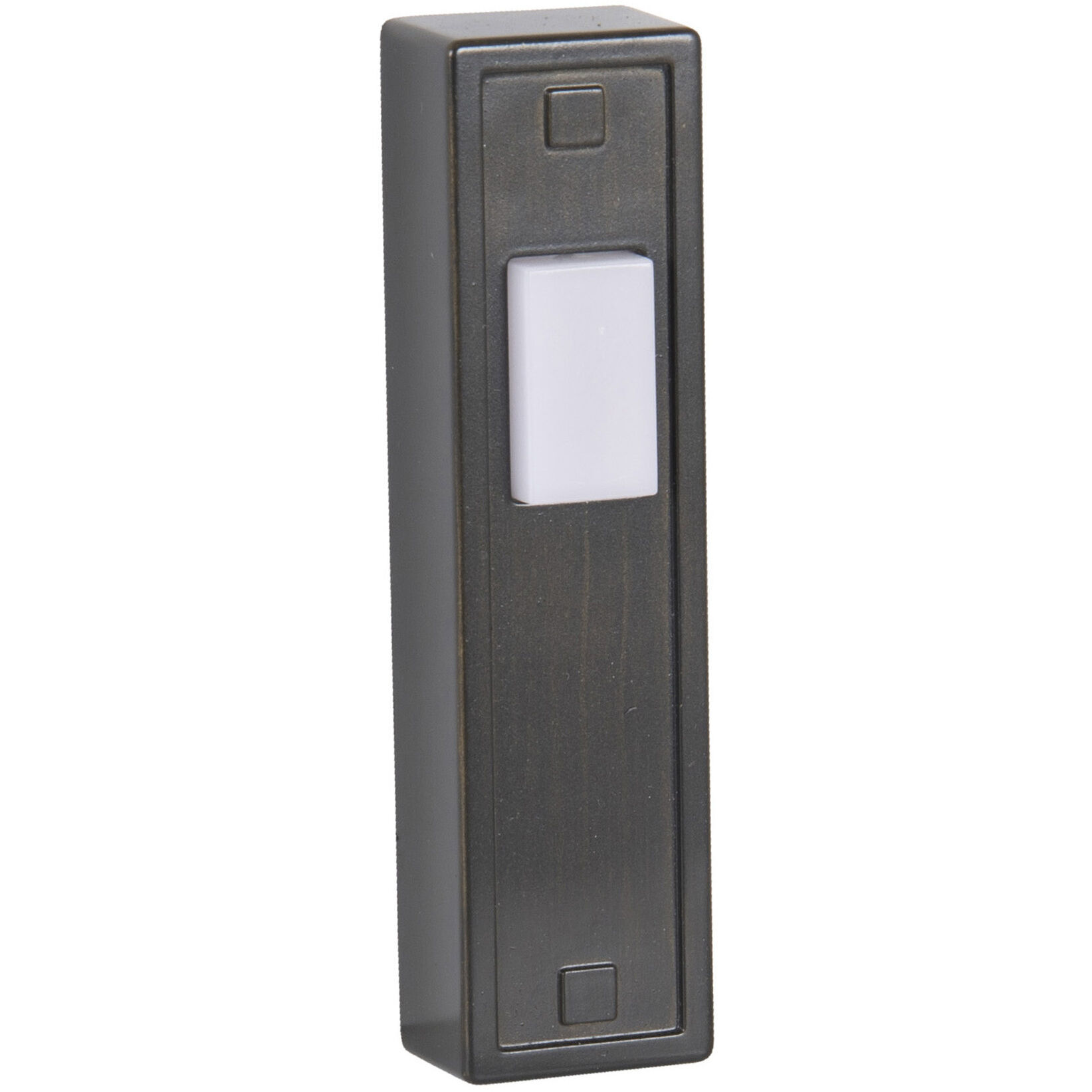Surface Mount Bronze Lighted Push Button