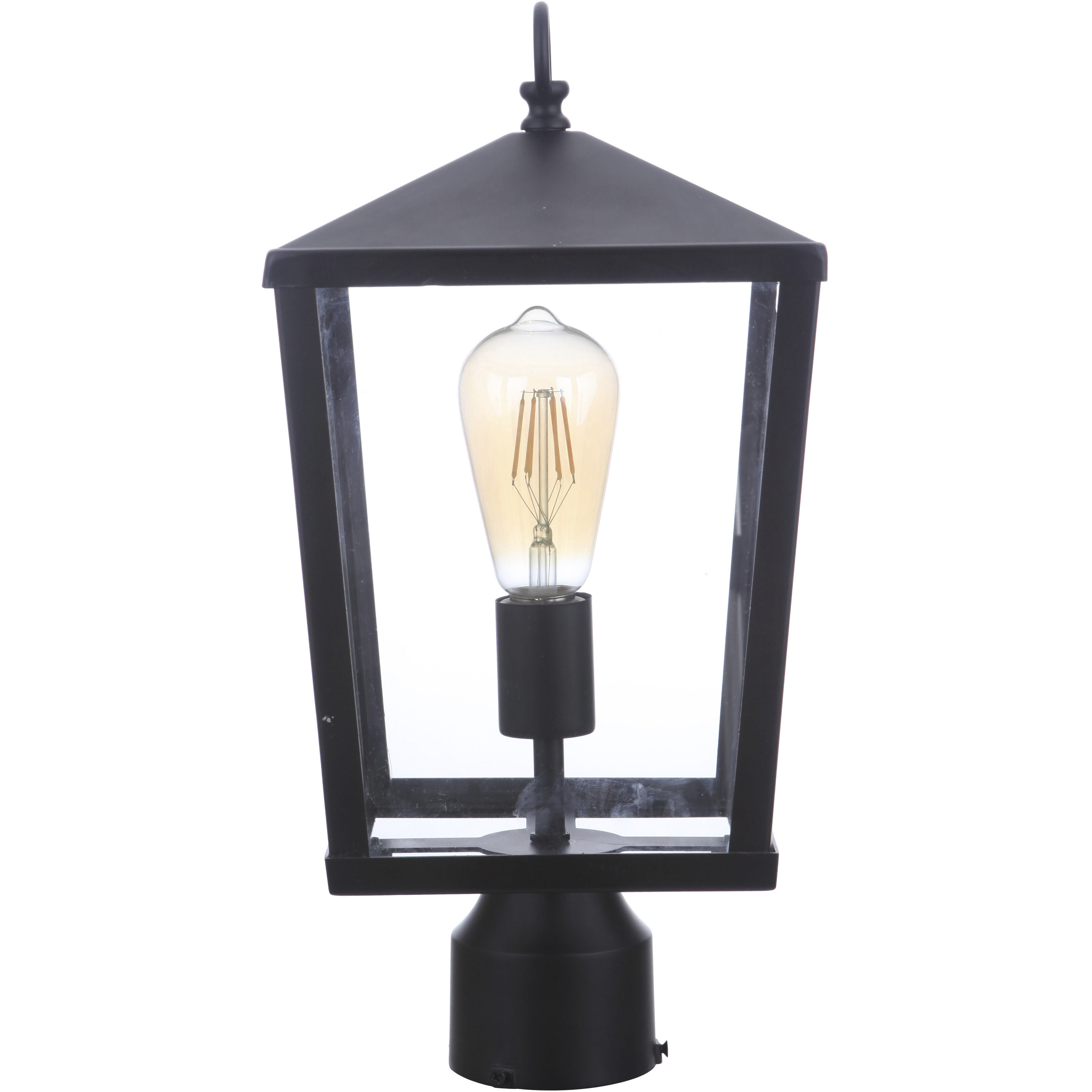 Olsen 1 Light 16 inch Midnight Outdoor Post Light