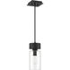 Bennet 1 Light 7 inch Midnight Outdoor Pendant