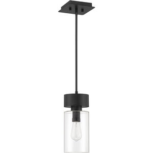 Bennet 1 Light 7 inch Midnight Outdoor Pendant