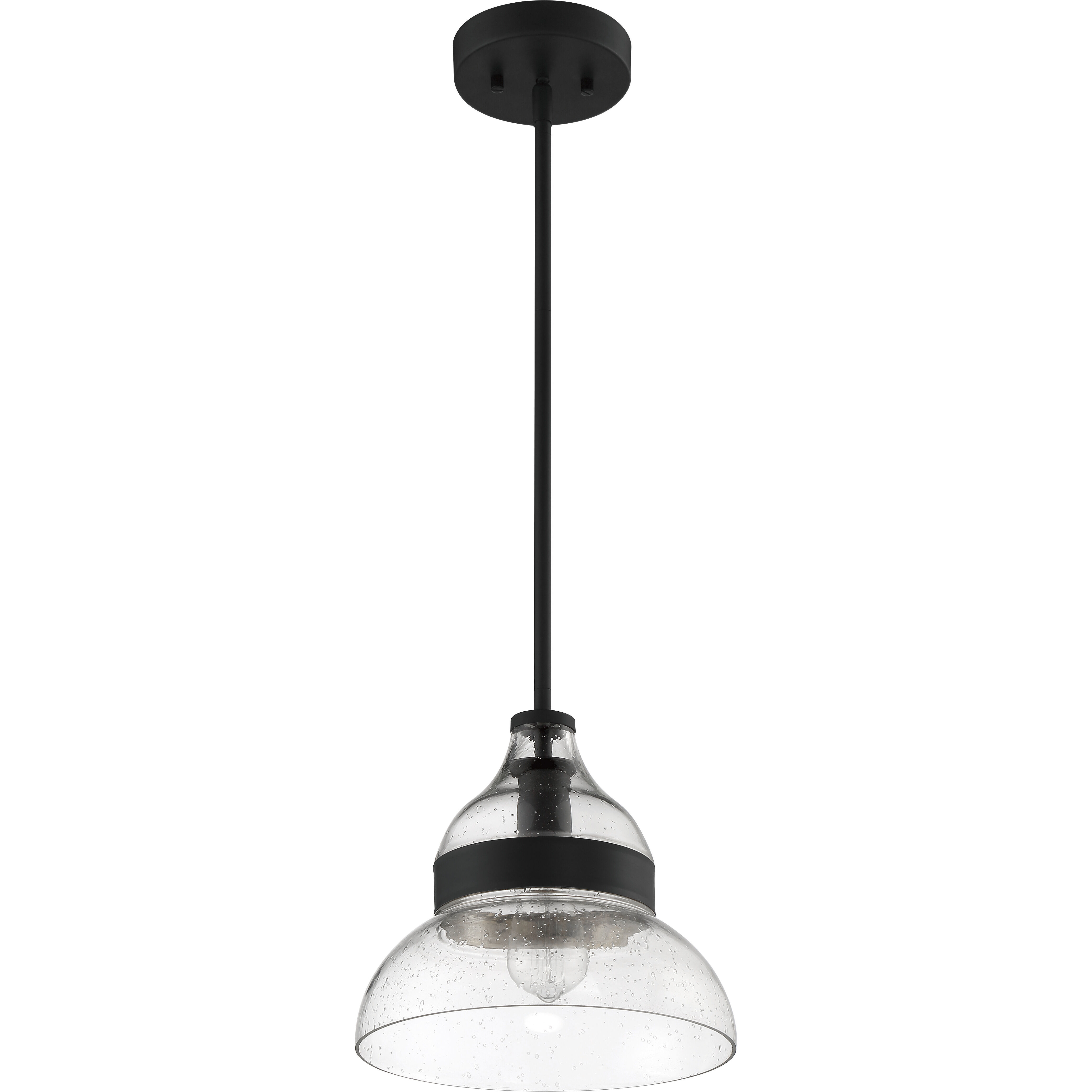 Smyth 1 Light 11 inch Flat Black Mini Pendant Ceiling Light
