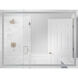 Cristine 48 X 36 inch White Illuminated Mirror