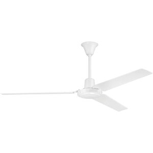 Utility 56 inch White Ceiling Fan (Blades Included)